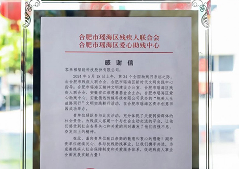 “皖美人生 益路同行”丨凯发官网助力全国助残日，传递温暖与希望